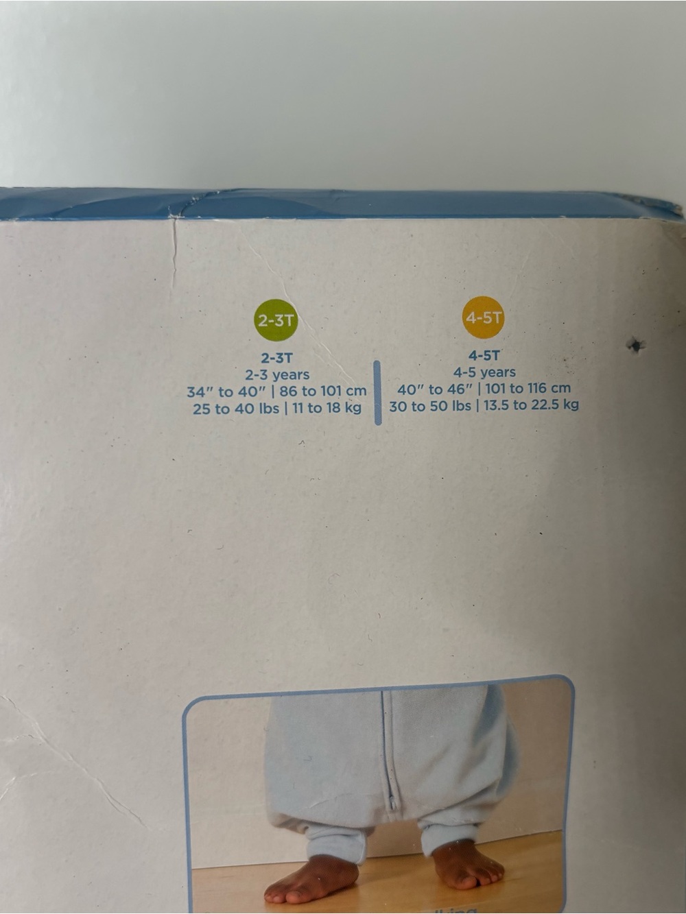 New Halo Sleep Sack Big Kids Blue 2T-3T - Picture 7 of 12